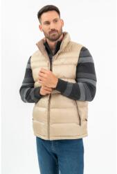 BUDMIL Kifordítható téli mellény Férfi S bézs-bézs 20020088-001252-0299
