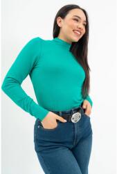 BUDMIL Vékony hosszú ujjú felső Női S zöld 20250045-002252-0299