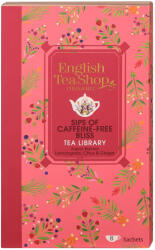 English Tea Shop Könyves kollekció - Sips of Caffeine-Free Bliss - Koffeinmentes bio teaválogatás (8 filter)