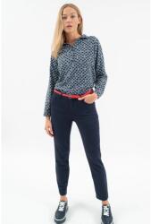 BUDMIL Szűk fazonú vászonnadrág Női L s. kék 20630151-003252-0499