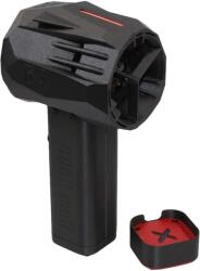  Ventilátor, kefe nélküli motor, közepes nyomású, fekete