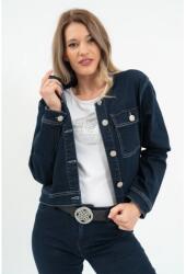 BUDMIL Rövid fazonú farmerblézer Női XL s. kék 20060094-001252-0599