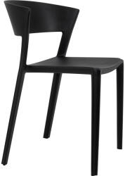 Frandsen King Home Jasper Polipropilén Szék Fekete Modern