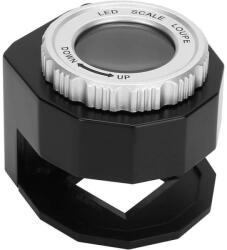 Verk 09179 Zsebnagyító 30×, 3 UV (50474)