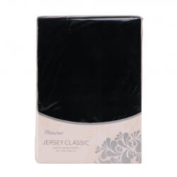 Naturtex Jersey Lepedő - 100x200 cm, Fekete