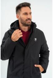 BUDMIL Hosszított téli kabát Férfi XXL fekete 20030565-002252-0699