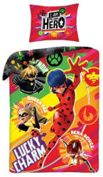 Halantex Katicabogár és a Fekete macska ágyneműhuzat hero 140x200cm 70x90cm (MIR-4347BL)