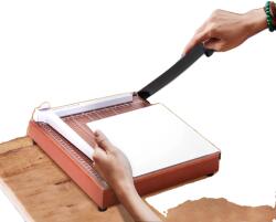 Papírvágó, 12 lapos kapacitás, ergonomikus fogantyú