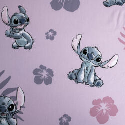  Disney Lilo és Stitch, A csillagkutya Pink gumis lepedő 90x200 cm - fizz