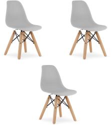 Bravolo ZUBI Szék - Szürke x 3