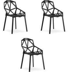 Bravolo ESSEN Szék - Fekete x 3