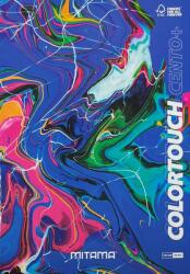 Mitama A4, négyzetrácsos, 52+2 lapos, kék márvány (62173-90142)