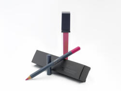 ADEN Cosmetics Folyékony Rúzs + Szájkontúr Ceruza Szett 17 - Magenta