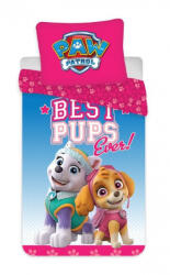 Brandmac Mancs Őrjárat ovis ágyneműhuzat pink 100x135cm 40x60cm (BRM004702)