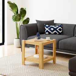 PremiumXL en. casa Dohányzóasztal Malax fenyőfa