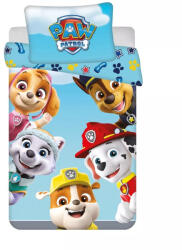 Jerry Fabrics Mancs Őrjárat ovis ágyneműhuzat paw team 100x135cm 40x60cm