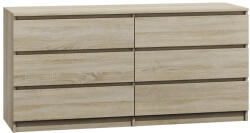 Nidilio M6 140 2X3 Komód - Sonoma