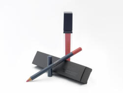 ADEN Cosmetics Folyékony Rúzs + Szájkontúr Ceruza Szett 13 - Világos rózsaszín