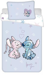 Jerry Fabrics Disney Lilo és Stitch A csillagkutya ovis ágyneműhuzat purple 100x135cm 40x60cm