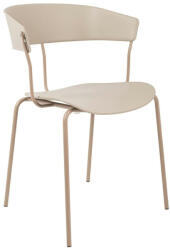 King Home JETT Polipropilén Szék Bézs Modern