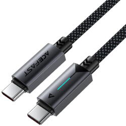ACEFAST Cablu de incarcare Type-C la Type-C, 60W, 3A, Fast Charging, 1.2m - (C19-03) - Black (KF2349257) - vexio