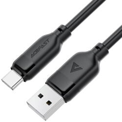 ACEFAST Cablu de Incarcare USB la Type-C, 3A, Fast Charging, 1.2m - (C16-04) - Black (KF2349262) - vexio