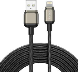 Lito Cablu de Date cu Mufe USB si iPhone - Lito (LD17) - Black (KF2355191) - vexio