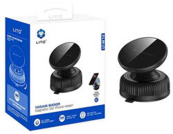 LITO Suport Masina, Magnetic, Prindere de Bord - Lito (LT-W12) - Black (KF2355178) - vexio