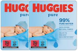 Huggies wipes Pack 2 x Pure Triplo 2 x 168db