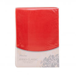 Naturtex Jersey Lepedő - 100x200 cm, Piros