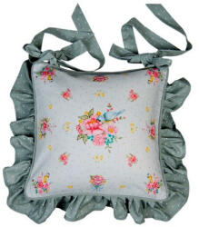 Clayre & Eef Párnahuzat 40X40cm, 100% Pamut, Cheerful Birdie