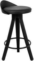 King Home MILA 65 Bárszék Polipropilén Fekete