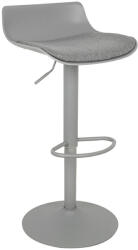 King Home Snap Bar Állítható Magasságú Bárszék Szürke