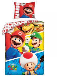 Halantex Super Mario ágyneműhuzat bros 140x200cm 70x90cm (SMM003)