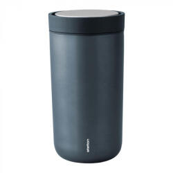 Stelton To Go Click Cup 0, 2 l Dark Blue/Metallic (675-18) - vexio