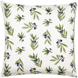 Clayre & Eef Párnahuzat 40X40cm, Pamut, Olive garden