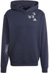 Adidas Férfi Kapucnis Pulóver - Tengerészkék - pepita - 33 823 Ft