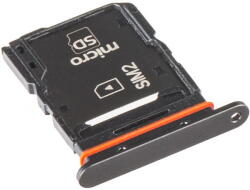 HMD Piese si componente Suport SIM - Card HMD Skyline, Negru (Twisted Black), Service Pack HQ256020001W0 (HQ256020001W0) - pcone