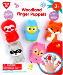 Playgo Playgo: Erdei állatok 5db-os ujjbáb szett (1886P)