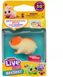 Moose Little Live Pets: Needees Gyűjthető kiskedvencek - Chipee hörcsög (LLP26696/Chippee) - jatekshop