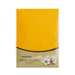 Naturtex Jersey Lepedő - 200x200 cm, Kukoricasárga