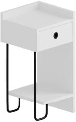 ASIR GROUP SONY fehér éjjeliszekrény 776HMS3438 (AS3273)