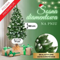 SPRINGOS Karácsonyfa 180cm CT0111 (CT0111)