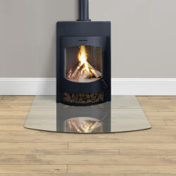 PremiumXL neu. haus Üveglap dohányzóasztalhoz étkezőasztalhoz üveg alátétlap kandallóhoz edzett üveg 1100 x 850 mm