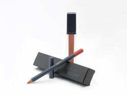 ADEN Cosmetics Folyékony Rúzs + Szájkontúr Ceruza Szett 03 - Világos narancssárga