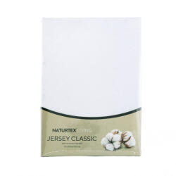 Naturtex Jersey Lepedő - 100x200 cm, Fehér