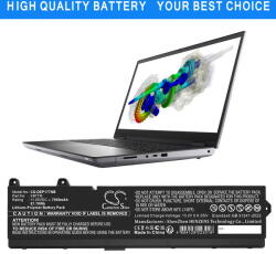 Cameron Sino 5JMD8 Laptop akkumulátor 7600 mAh (5JMD8)