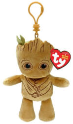 Ty Beanie Babies plüss kulcstartó figura - Marvel Groot (8, 5 cm) (TY_34005)