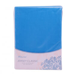 Naturtex Jersey Lepedő - 200x200 cm, Középkék