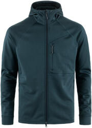 Fjällräven Hanorac pentru bărbați Fjällräven Abisko Grid Fleece Hoodie Mountain Blue XL